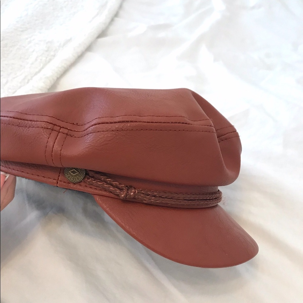 Brixton leather cap